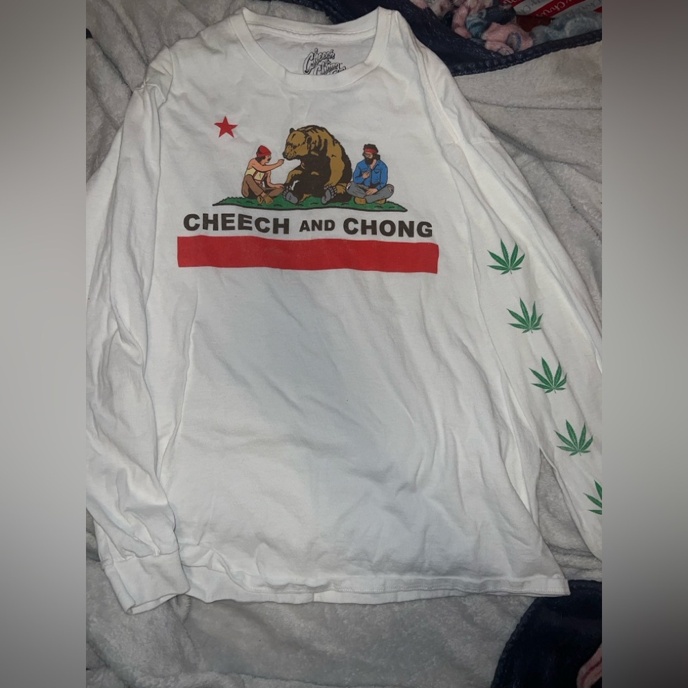 Cheech and Chong long sleeve shirt men size large
